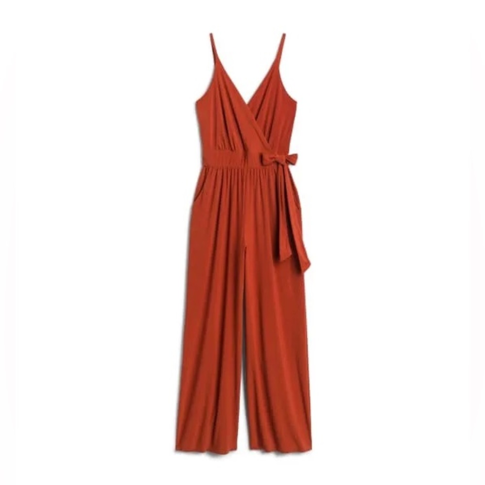 Kaileigh Rust Jumpsuit